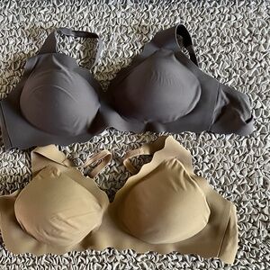 Two Wacoal B.tempt'd Wire Free Bras XL